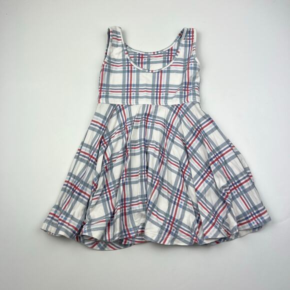 Omi Jo Well Dressed Wolf Americana Plaid Twirl Dress - Picture 3 of 5